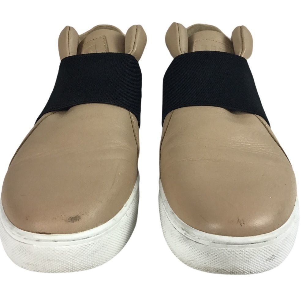 United Nude Beige Slip-On Sneakers with Black Elastic Band - Picture 4 of 11